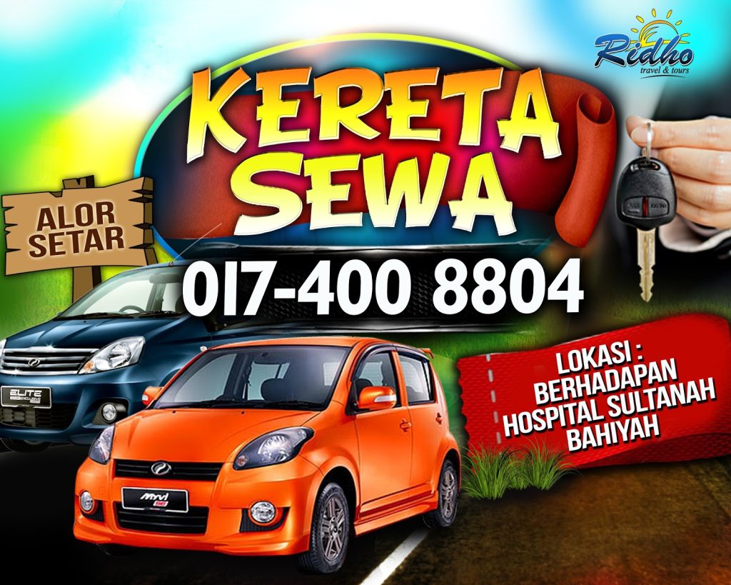 kereta sewa alor setar kedah ridho travel.jpg